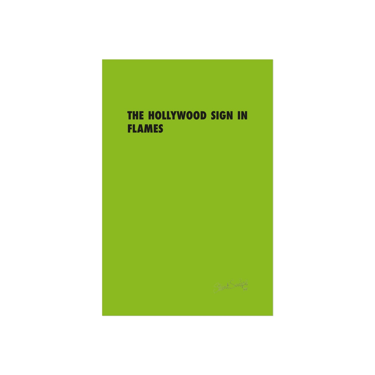 Flaming Sign