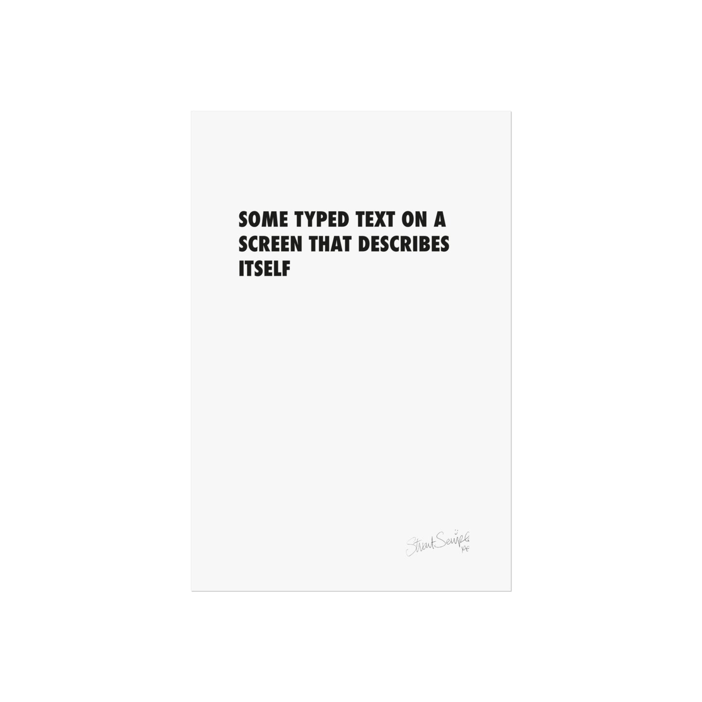SCREEN TEXT