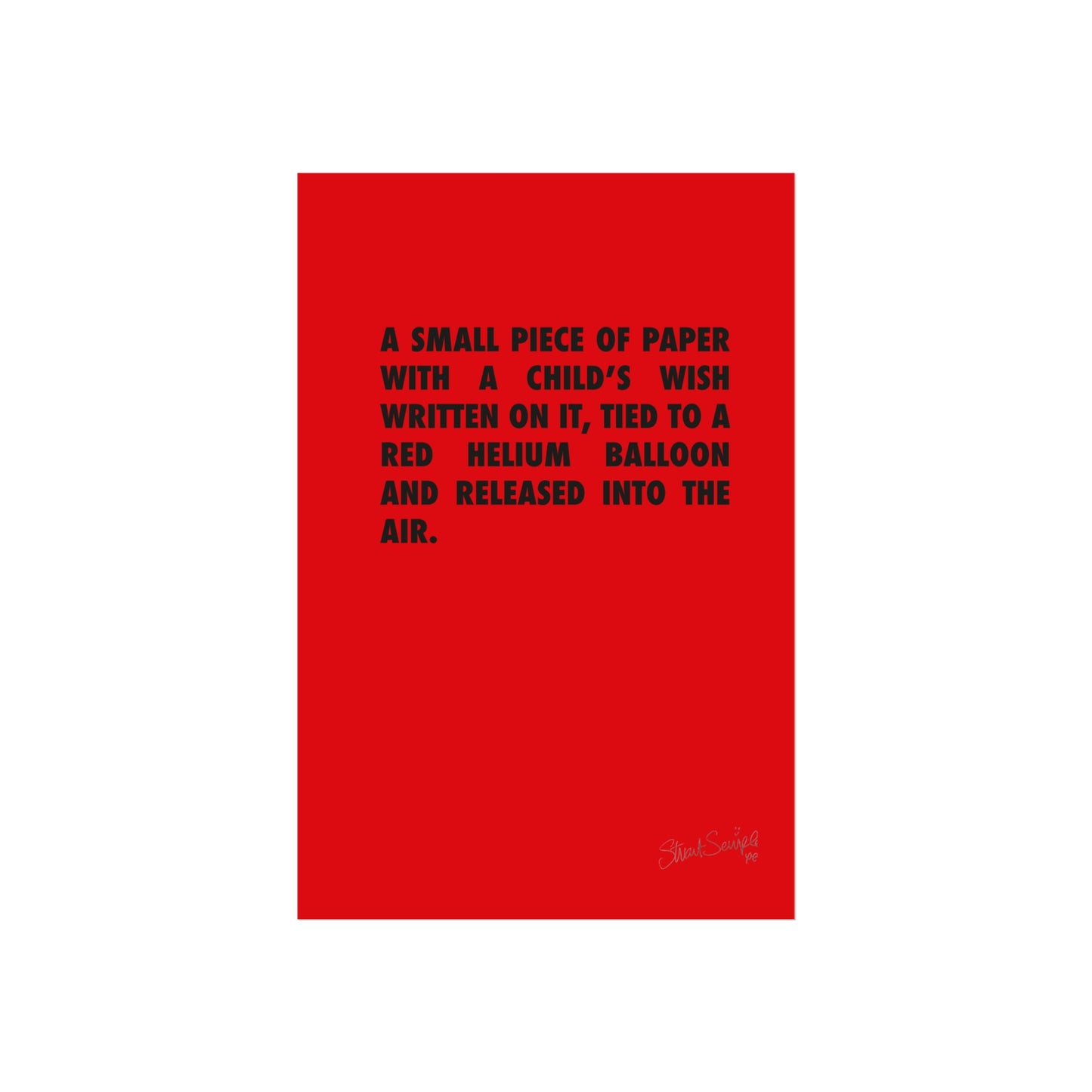 WRITTEN WISH