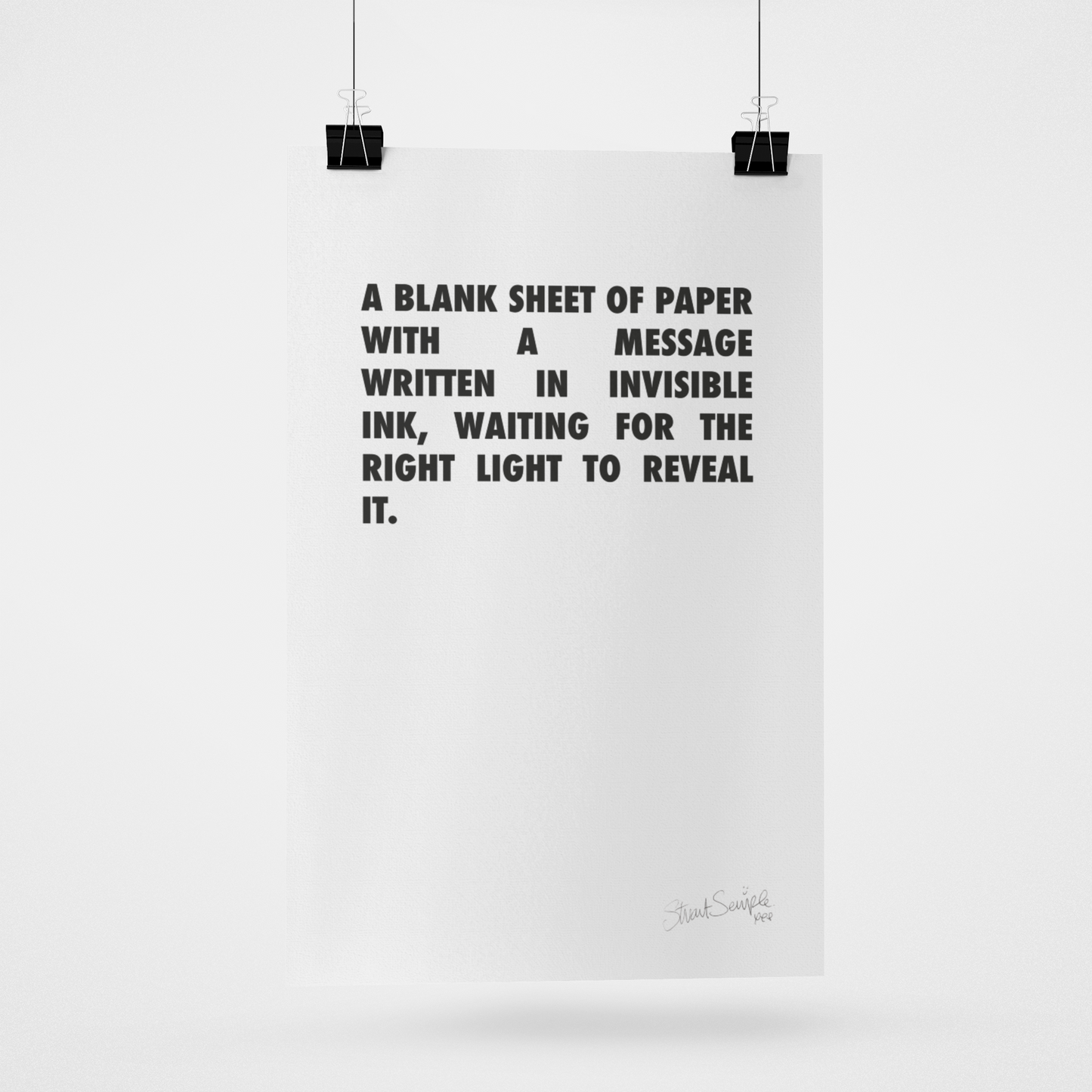 INVISIBLE INK